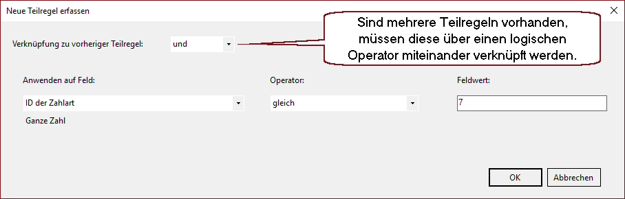 erfassenzweiteteilregelplenty