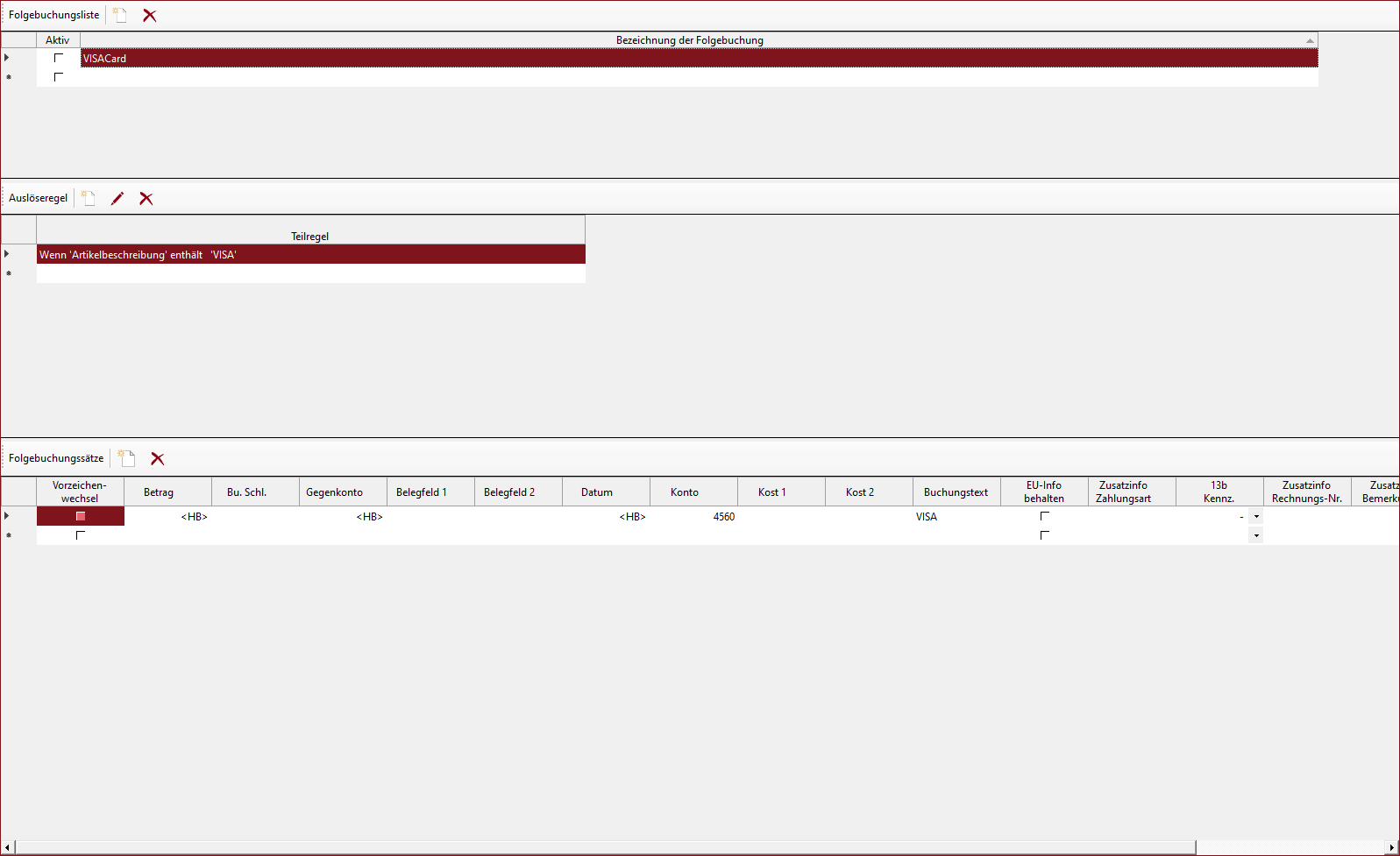 FolgebuchungenVerwaltung
