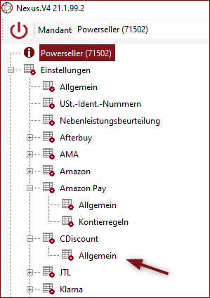 Strukturbaum - CDiscount