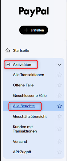 Abb. Hauptseite PayPal