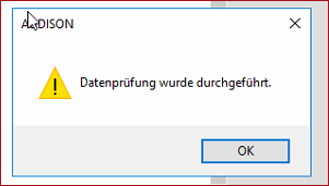 Datenprüfung Addison